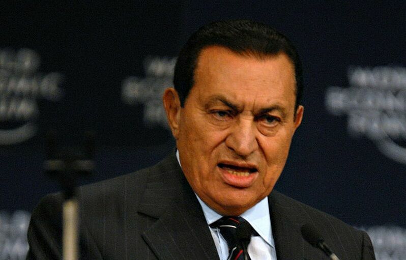 Скончался бывший президент Египта Хосни Мубарак